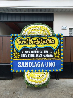 Papan Bunga Duka di Surakarta