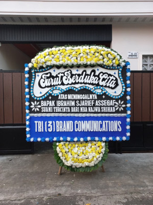 Papan Bunga Duka di Surakarta
